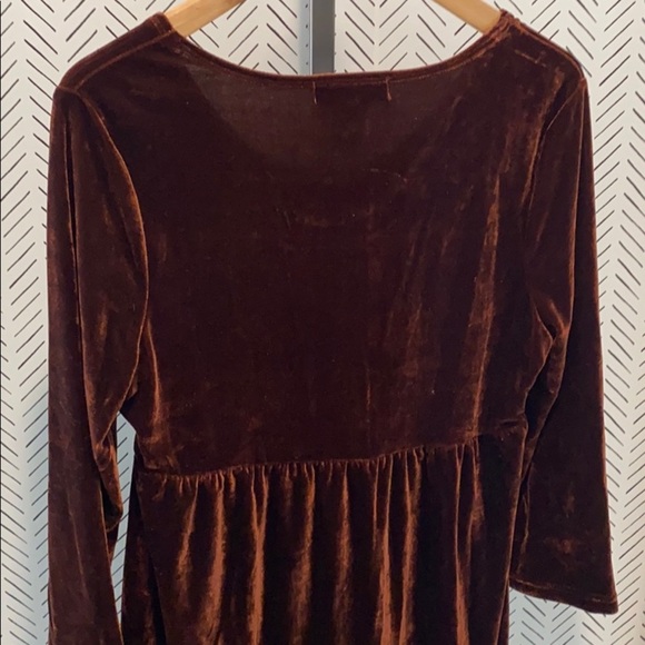 Women’s small rust color velvet outfit NWOT - Picture 10 of 16